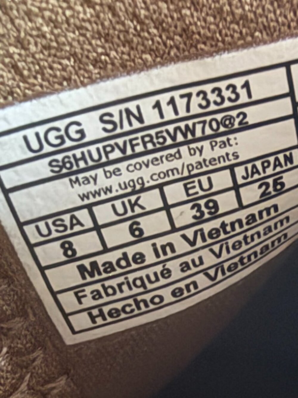 UGG Esmee Suede Block-Heel Slingback Clogs Shoes Camel Tan Suede Size 8 Women's - Picture 15 of 15